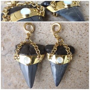 RARE Diablo Organics Megalodon Teeth Weights Opalite